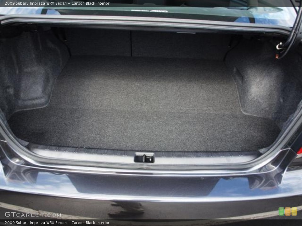 Carbon Black Interior Trunk for the 2009 Subaru Impreza WRX Sedan #55834303