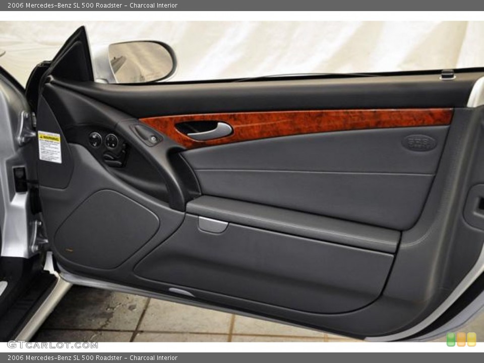 Charcoal Interior Door Panel for the 2006 Mercedes-Benz SL 500 Roadster #55834335