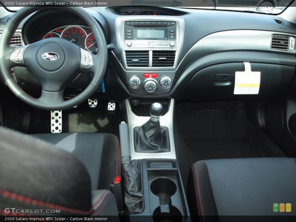 Carbon Black Interior Dashboard for the 2009 Subaru Impreza WRX Sedan #55834349