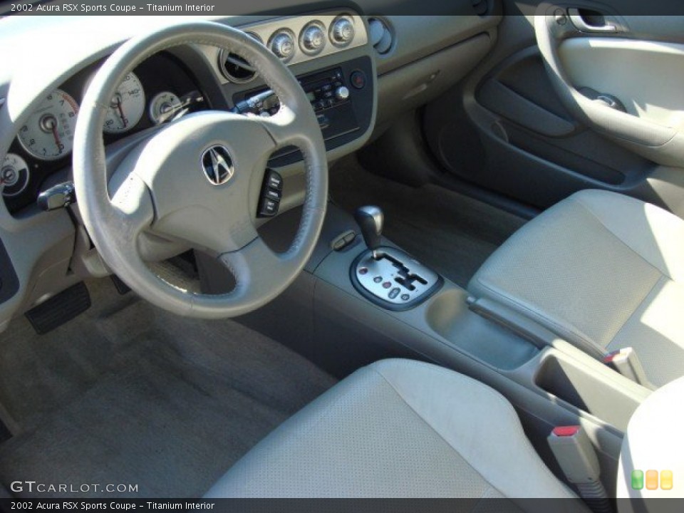 Titanium Interior Prime Interior for the 2002 Acura RSX Sports Coupe #55835074