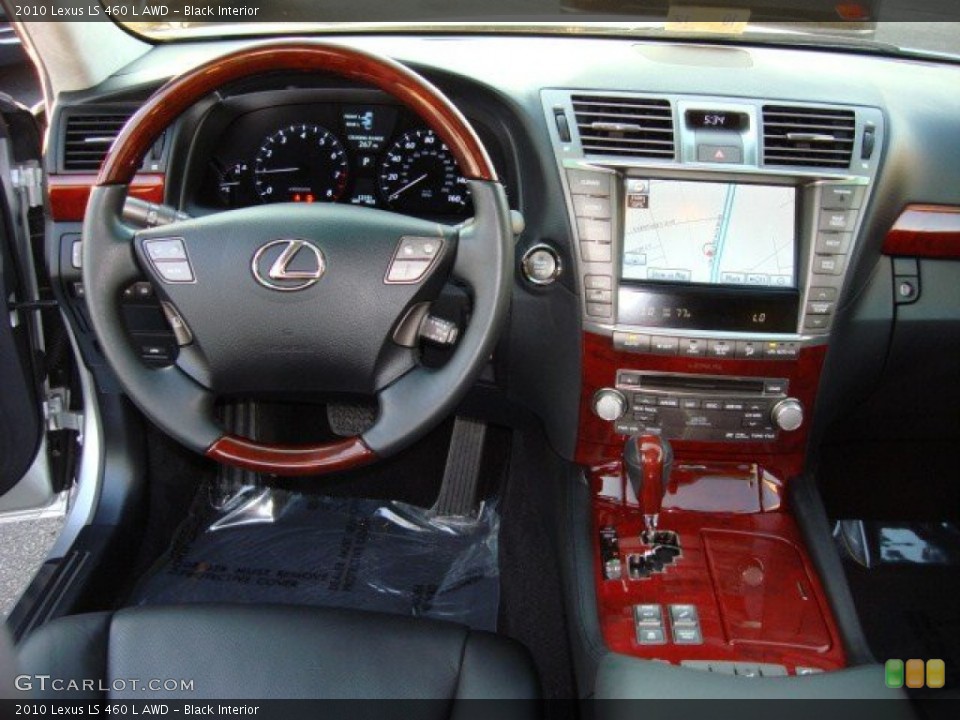 Black Interior Dashboard for the 2010 Lexus LS 460 L AWD #55836098