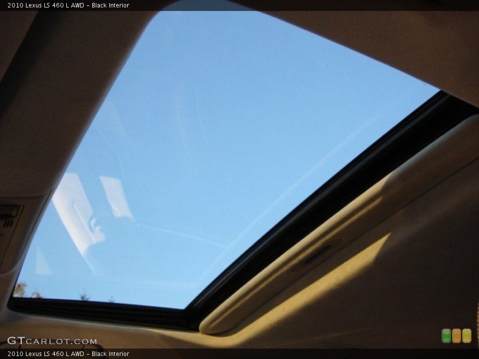 Black Interior Sunroof for the 2010 Lexus LS 460 L AWD #55836107