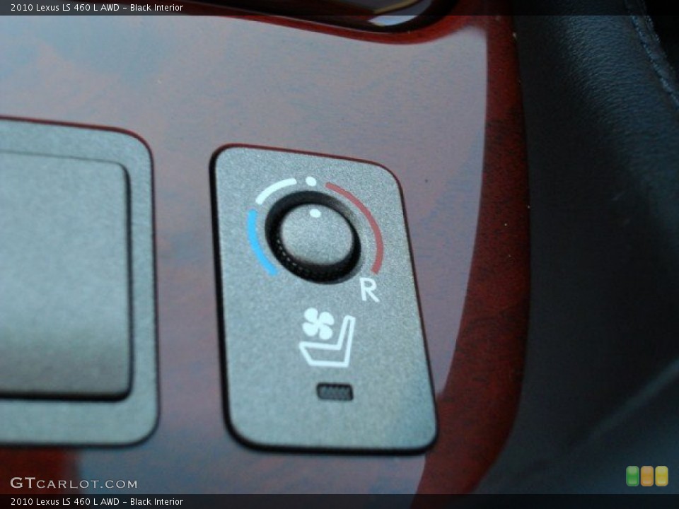 Black Interior Controls for the 2010 Lexus LS 460 L AWD #55836180