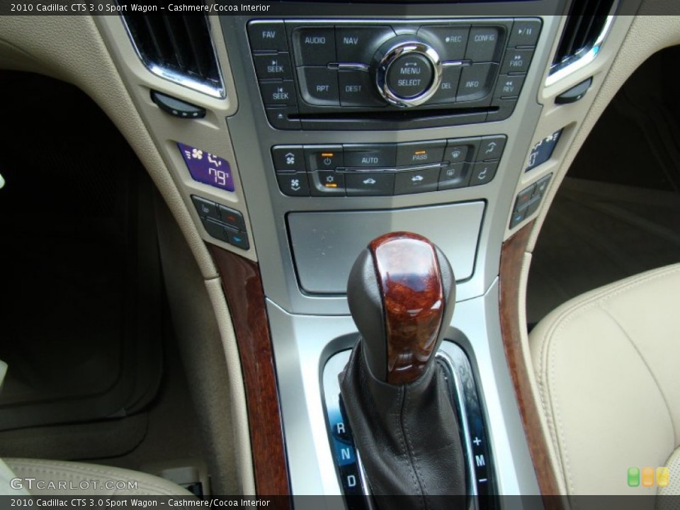 Cashmere/Cocoa Interior Transmission for the 2010 Cadillac CTS 3.0 Sport Wagon #55836411