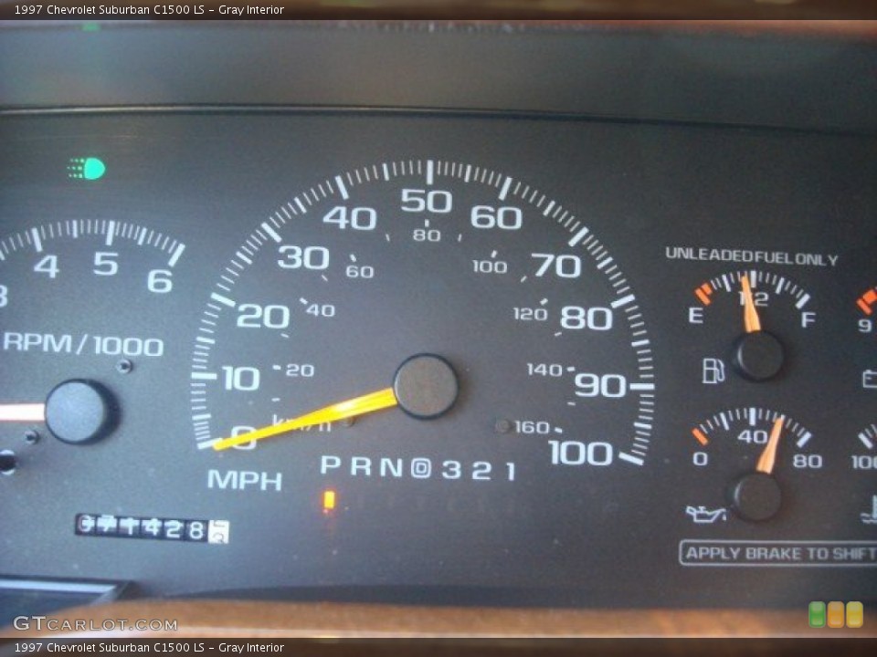 Gray Interior Gauges for the 1997 Chevrolet Suburban C1500 LS #55836434