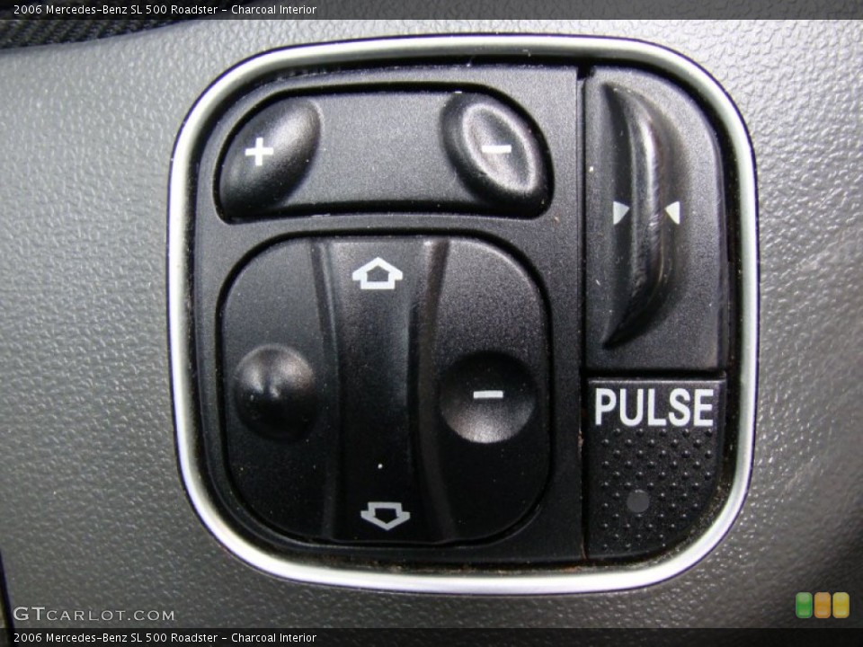 Charcoal Interior Controls for the 2006 Mercedes-Benz SL 500 Roadster #55836692