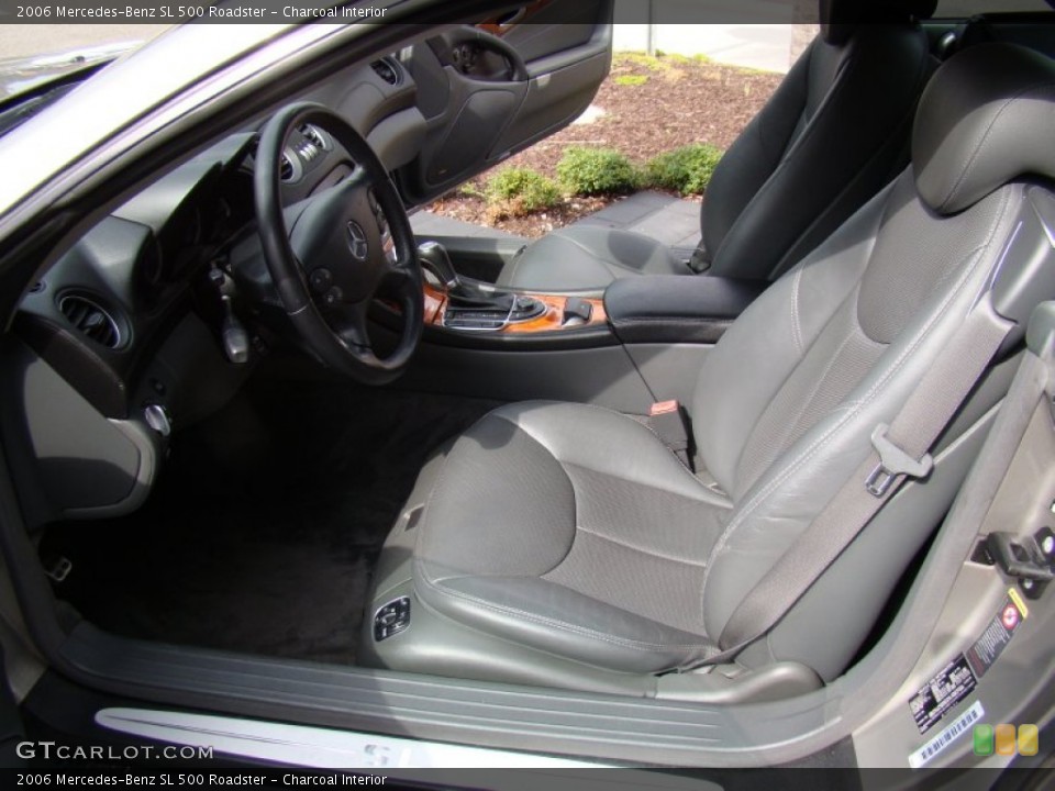 Charcoal Interior Photo for the 2006 Mercedes-Benz SL 500 Roadster #55836704