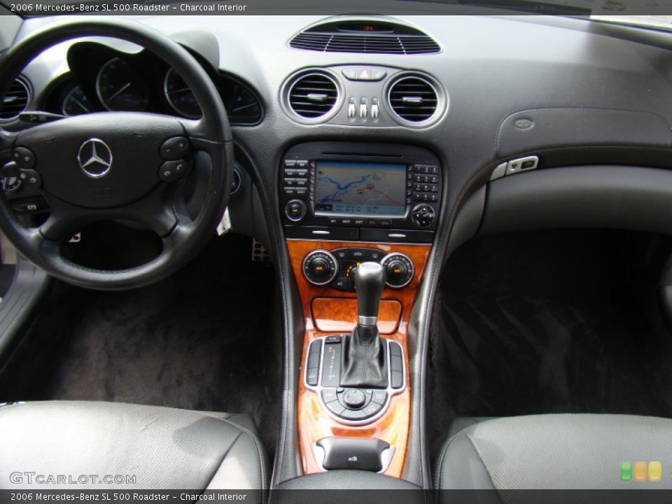 Charcoal Interior Dashboard for the 2006 Mercedes-Benz SL 500 Roadster #55836794