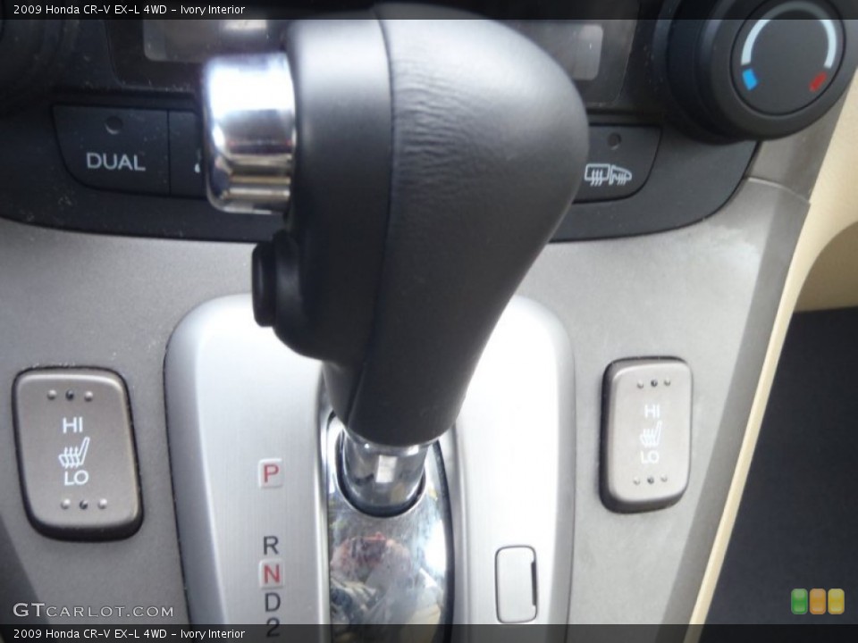 Ivory Interior Transmission for the 2009 Honda CR-V EX-L 4WD #55838117