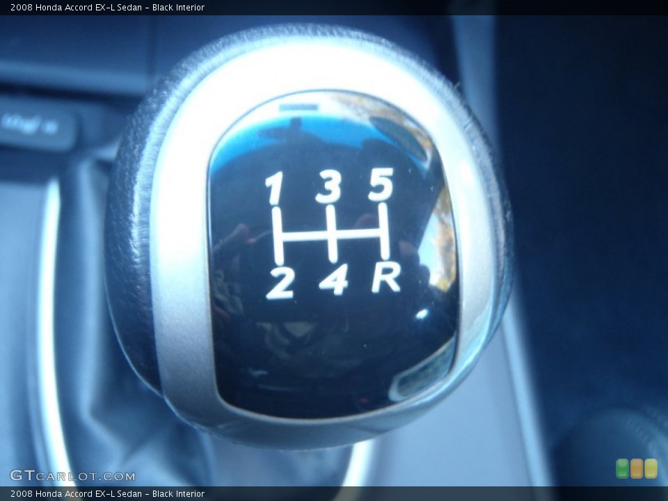 Black Interior Transmission for the 2008 Honda Accord EX-L Sedan #55838393