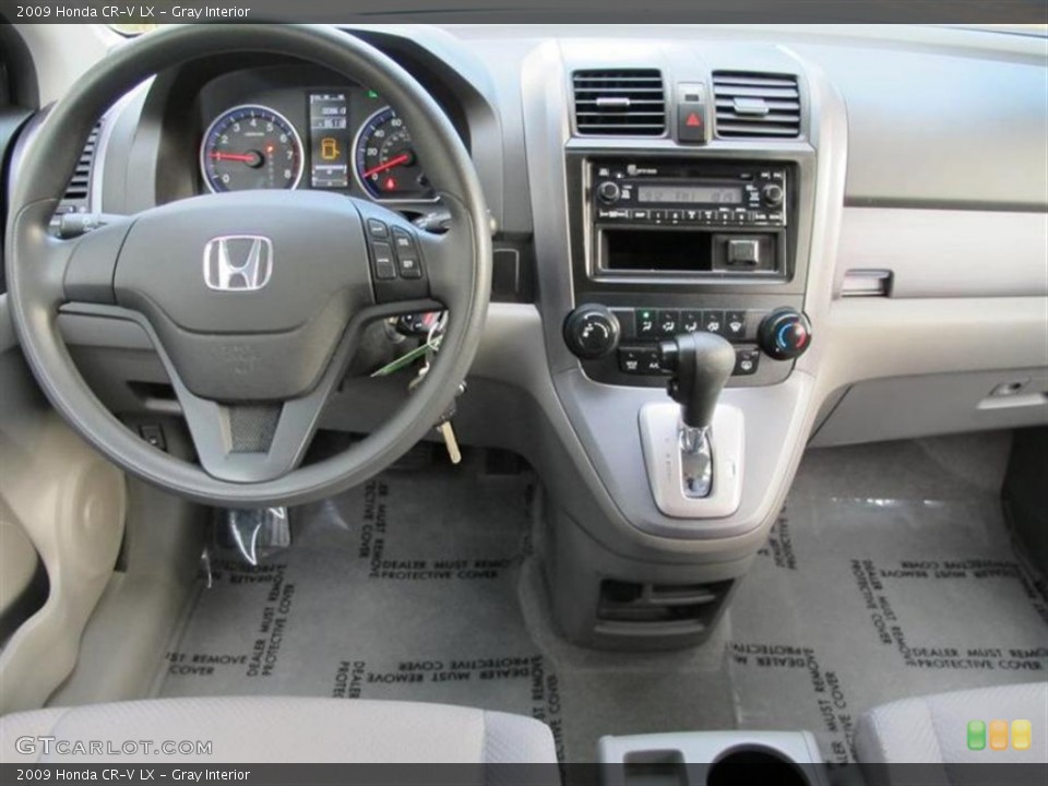 Gray Interior Dashboard for the 2009 Honda CR-V LX #55838828