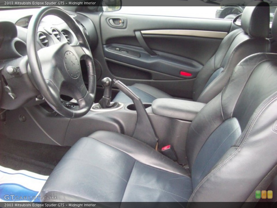 Midnight Interior Photo for the 2003 Mitsubishi Eclipse Spyder GTS #55839208