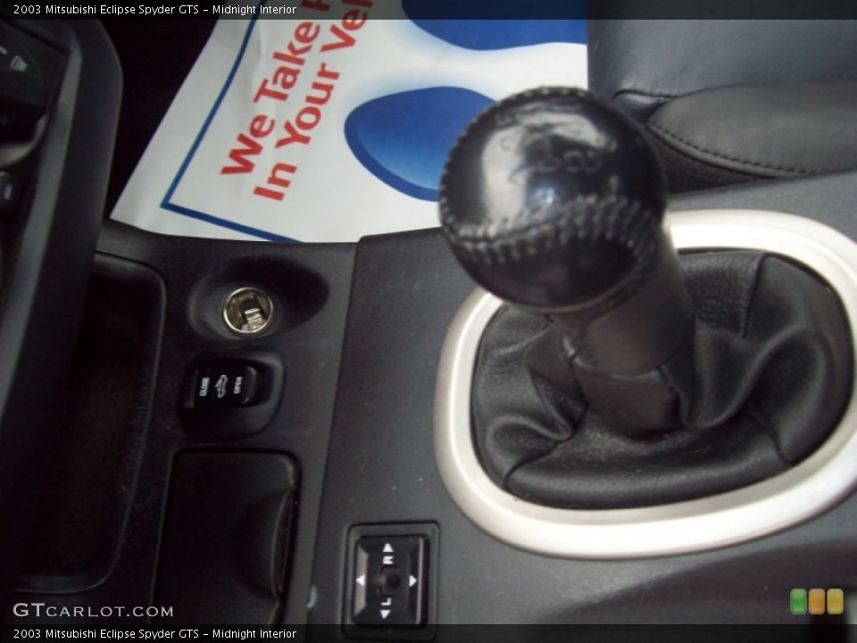 Midnight Interior Transmission for the 2003 Mitsubishi Eclipse Spyder GTS #55839251