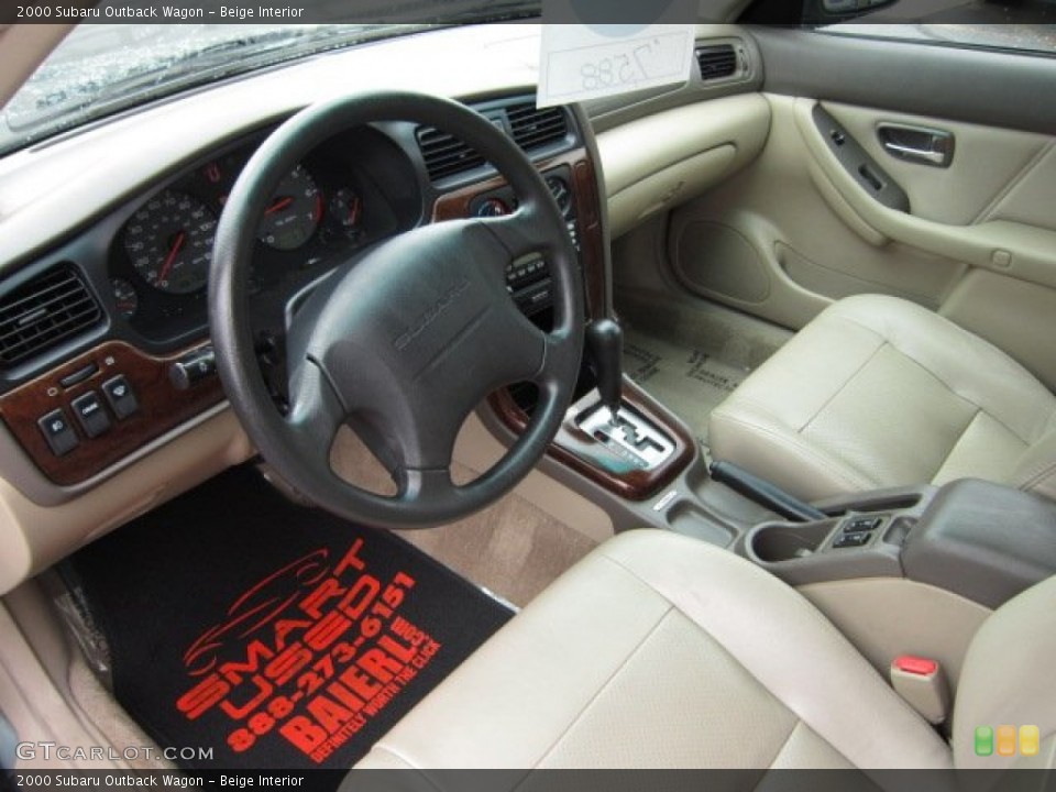 Beige Interior Photo for the 2000 Subaru Outback Wagon #55839971