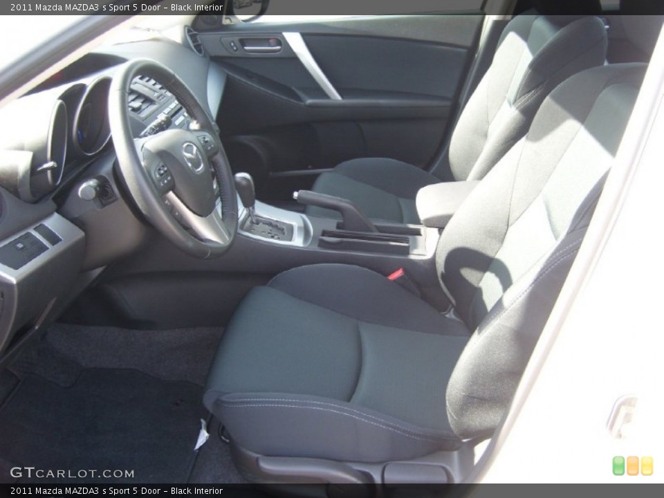 Black Interior Photo for the 2011 Mazda MAZDA3 s Sport 5 Door #55841405
