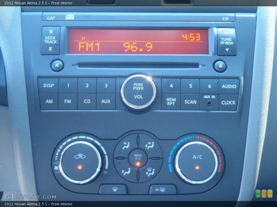 Frost Interior Controls for the 2012 Nissan Altima 2.5 S #55842194