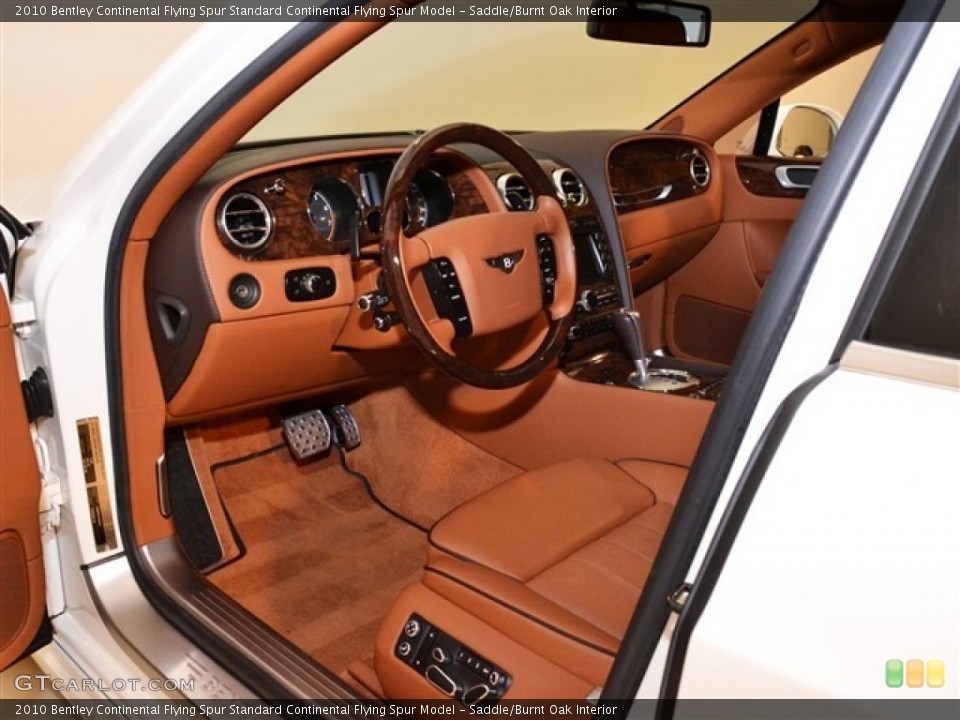 Saddle/Burnt Oak Interior Photo for the 2010 Bentley Continental Flying Spur  #55842824
