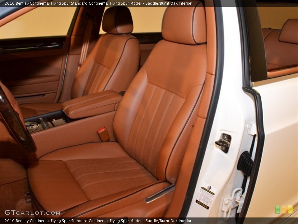 Saddle/Burnt Oak Interior Photo for the 2010 Bentley Continental Flying Spur  #55842842