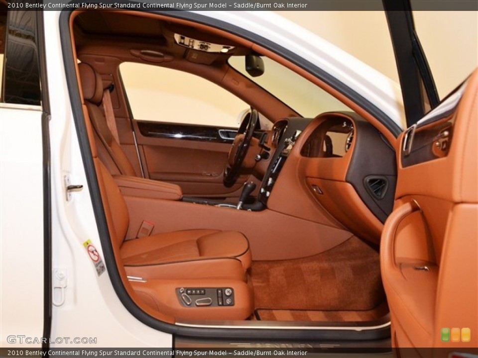 Saddle/Burnt Oak Interior Photo for the 2010 Bentley Continental Flying Spur  #55842851