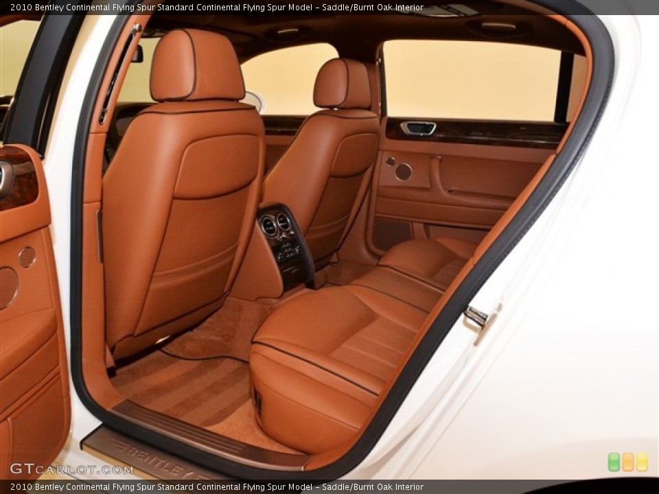 Saddle/Burnt Oak Interior Photo for the 2010 Bentley Continental Flying Spur  #55842863