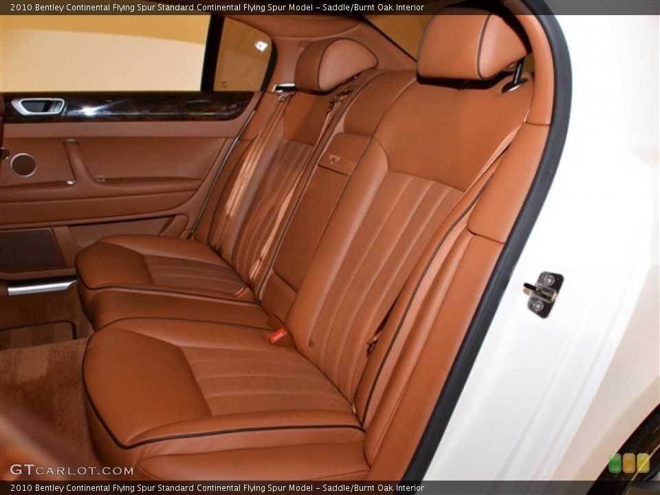 Saddle/Burnt Oak Interior Photo for the 2010 Bentley Continental Flying Spur  #55842869