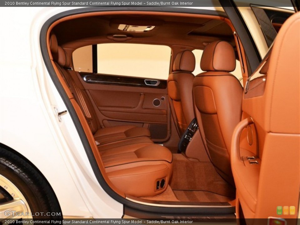 Saddle/Burnt Oak Interior Photo for the 2010 Bentley Continental Flying Spur  #55842875