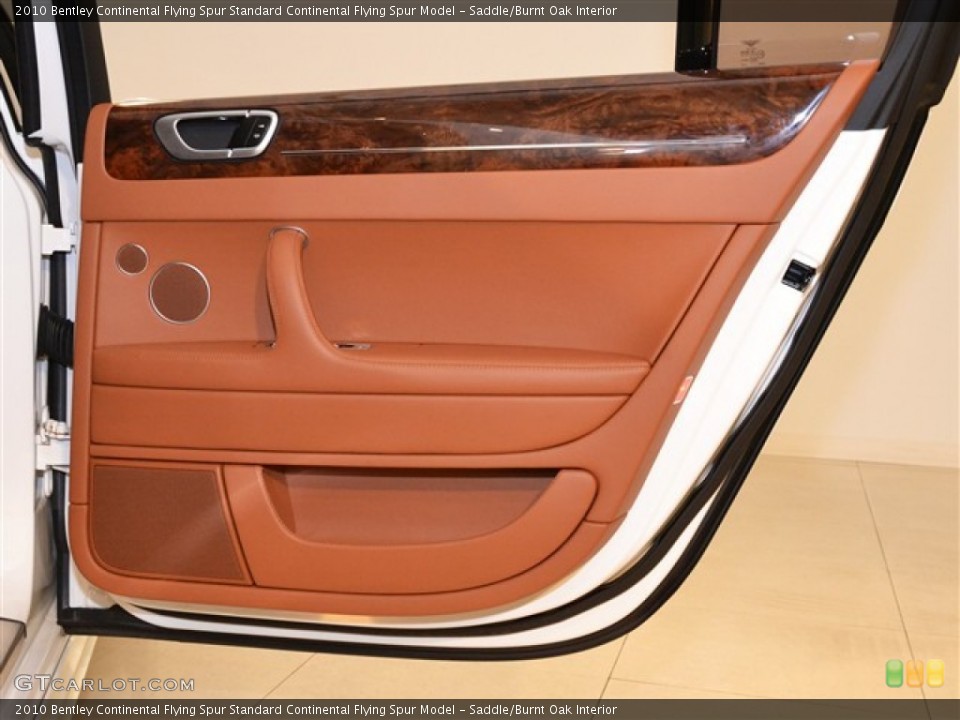 Saddle/Burnt Oak Interior Door Panel for the 2010 Bentley Continental Flying Spur  #55842908