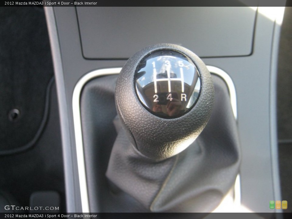 Black Interior Transmission for the 2012 Mazda MAZDA3 i Sport 4 Door #55843757