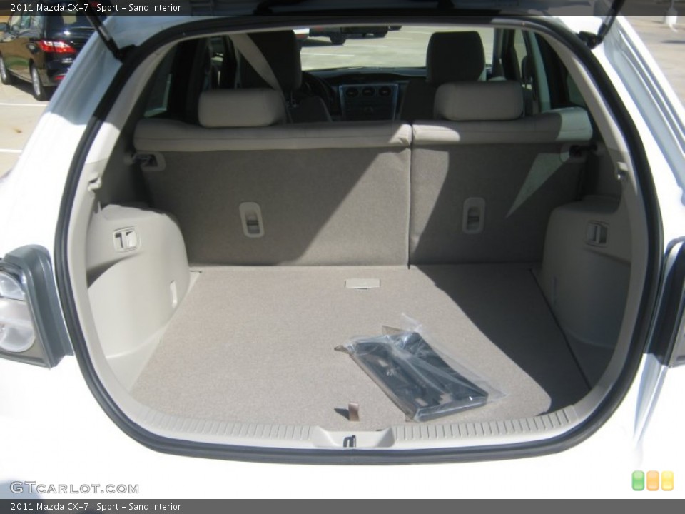 Sand Interior Trunk for the 2011 Mazda CX-7 i Sport #55843994