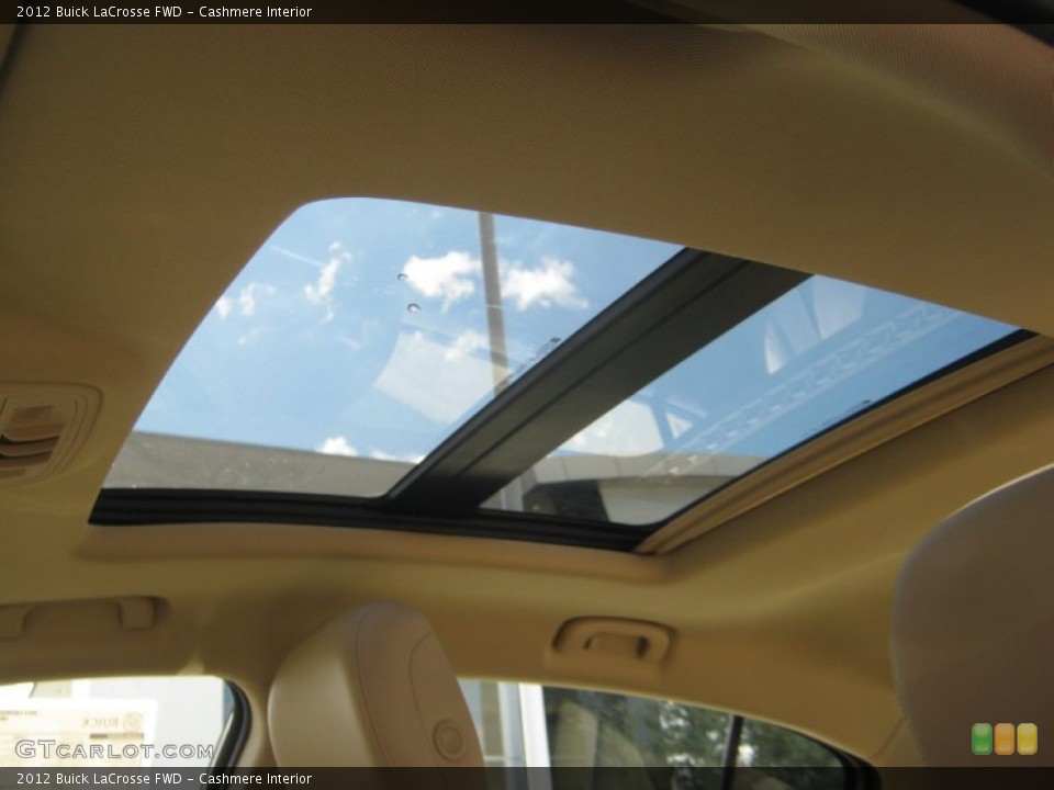 Cashmere Interior Sunroof for the 2012 Buick LaCrosse FWD #55844312