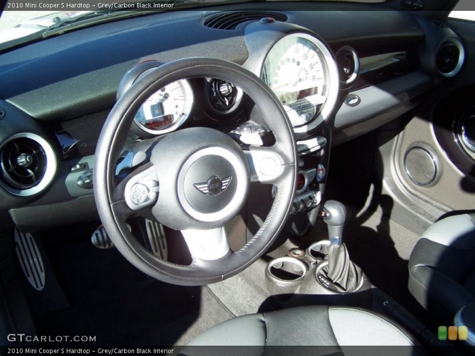 Grey/Carbon Black Interior Steering Wheel for the 2010 Mini Cooper S Hardtop #55844825