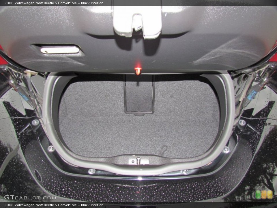 Black Interior Trunk for the 2008 Volkswagen New Beetle S Convertible #55845065