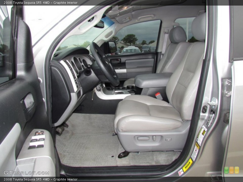 Graphite Interior Photo for the 2008 Toyota Sequoia SR5 4WD #55845161