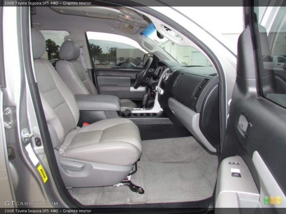 Graphite Interior Photo for the 2008 Toyota Sequoia SR5 4WD #55845164