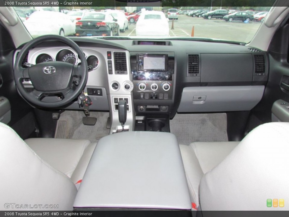 Graphite Interior Dashboard for the 2008 Toyota Sequoia SR5 4WD #55845176