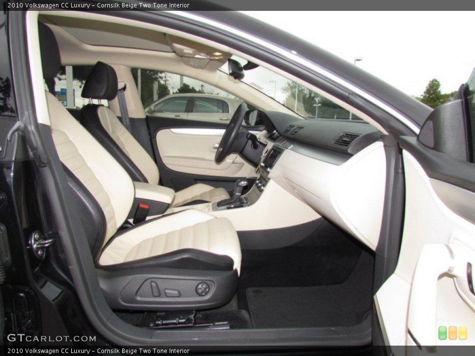 Cornsilk Beige Two Tone Interior Photo for the 2010 Volkswagen CC Luxury #55845227