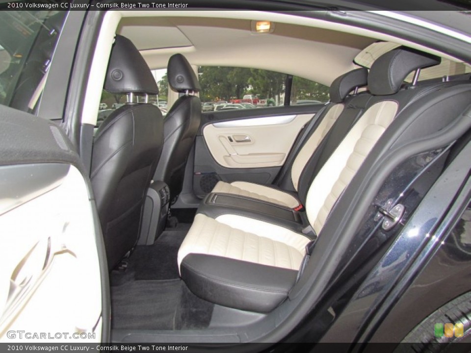 Cornsilk Beige Two Tone Interior Photo for the 2010 Volkswagen CC Luxury #55845233