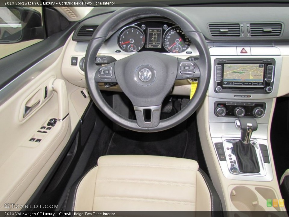 Cornsilk Beige Two Tone Interior Photo for the 2010 Volkswagen CC Luxury #55845242