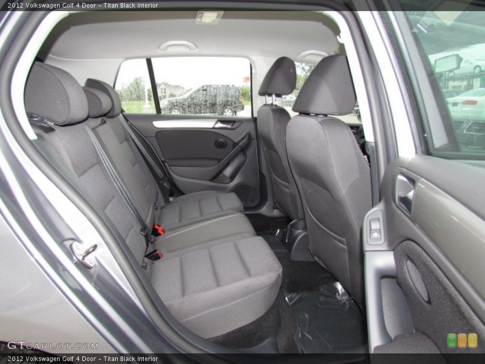Titan Black Interior Photo for the 2012 Volkswagen Golf 4 Door #55846089