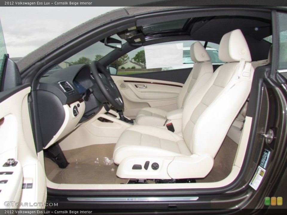 Cornsilk Beige Interior Photo for the 2012 Volkswagen Eos Lux #55846122