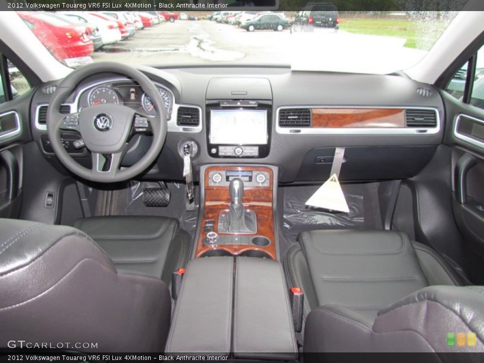 Black Anthracite Interior Dashboard for the 2012 Volkswagen Touareg VR6 FSI Lux 4XMotion #55846164