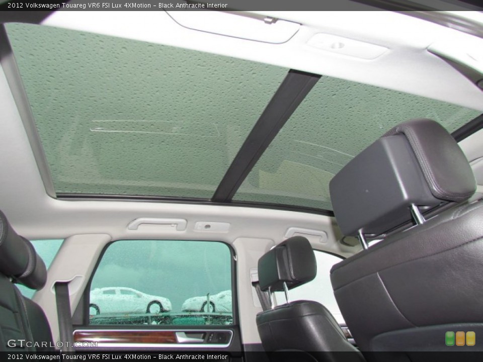Black Anthracite Interior Sunroof for the 2012 Volkswagen Touareg VR6 FSI Lux 4XMotion #55846167
