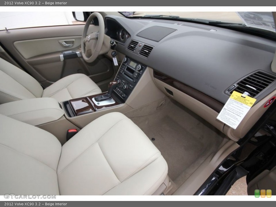 Beige Interior Dashboard for the 2012 Volvo XC90 3.2 #55847824