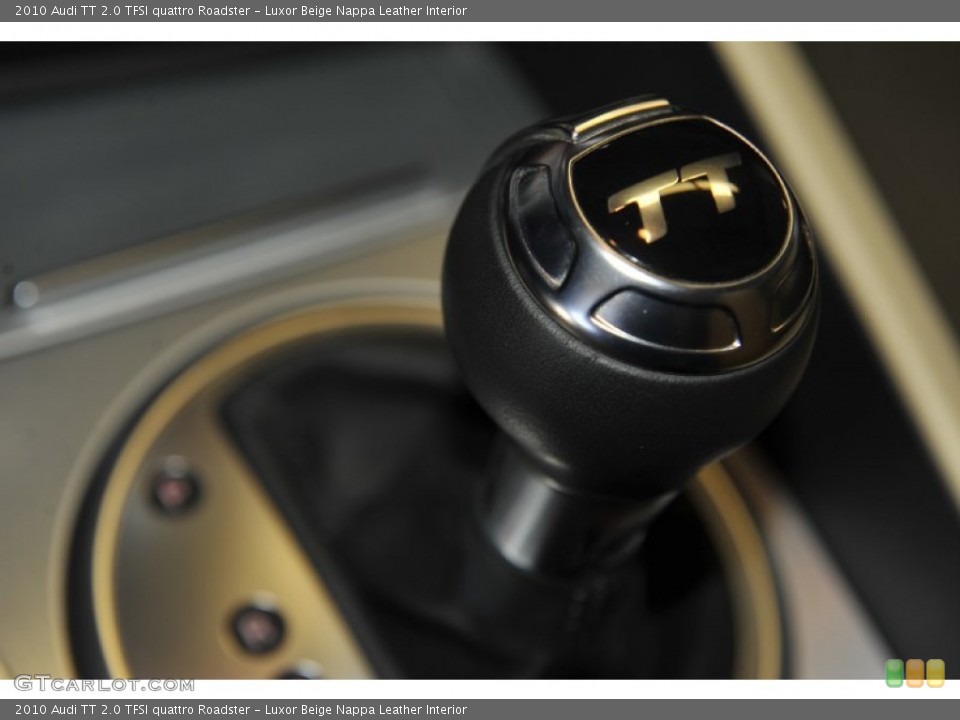 Luxor Beige Nappa Leather Interior Transmission for the 2010 Audi TT 2.0 TFSI quattro Roadster #55848103