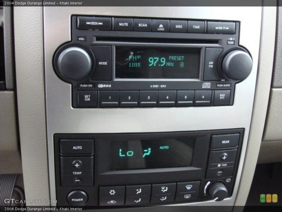 Khaki Interior Audio System for the 2004 Dodge Durango Limited #55850671