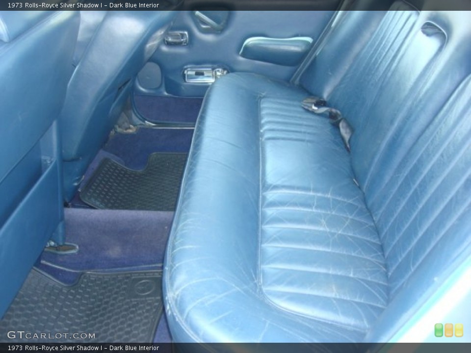 Dark Blue Interior Photo for the 1973 Rolls-Royce Silver Shadow I #55851349