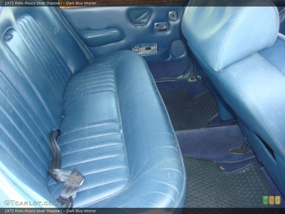 Dark Blue Interior Photo for the 1973 Rolls-Royce Silver Shadow I #55851358