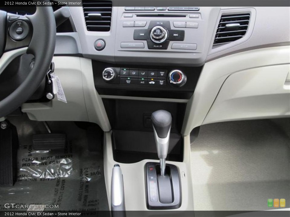 Stone Interior Transmission for the 2012 Honda Civic EX Sedan #55852696