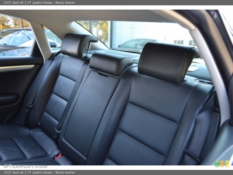 Ebony Interior Photo for the 2007 Audi A4 2.0T quattro Sedan #55852706