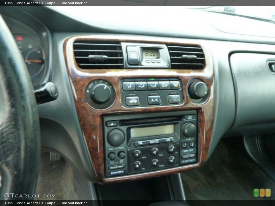 Charcoal Interior Controls for the 1999 Honda Accord EX Coupe #55853044